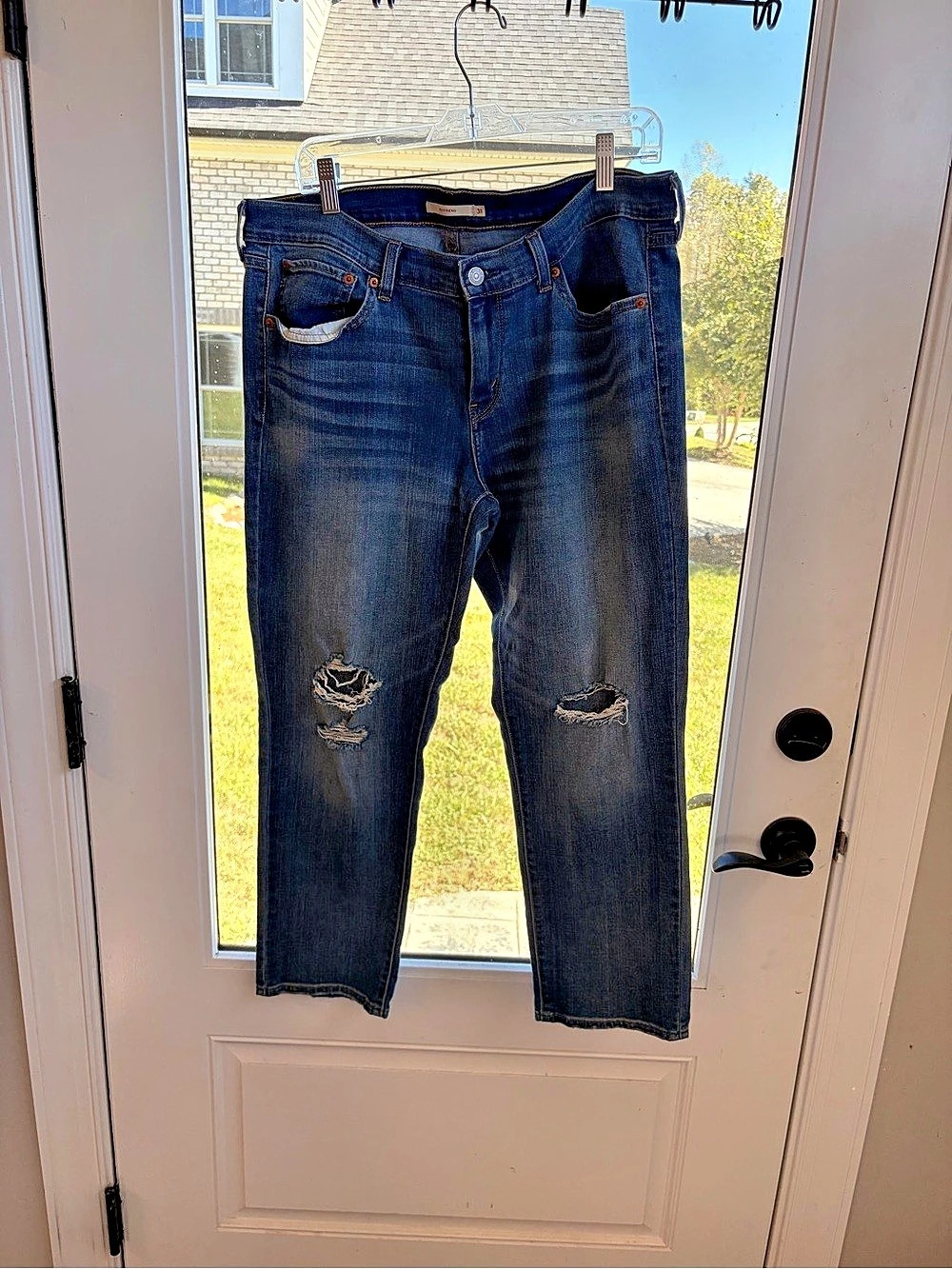 Levi's Boyfriend Jeans Size 31 Blue